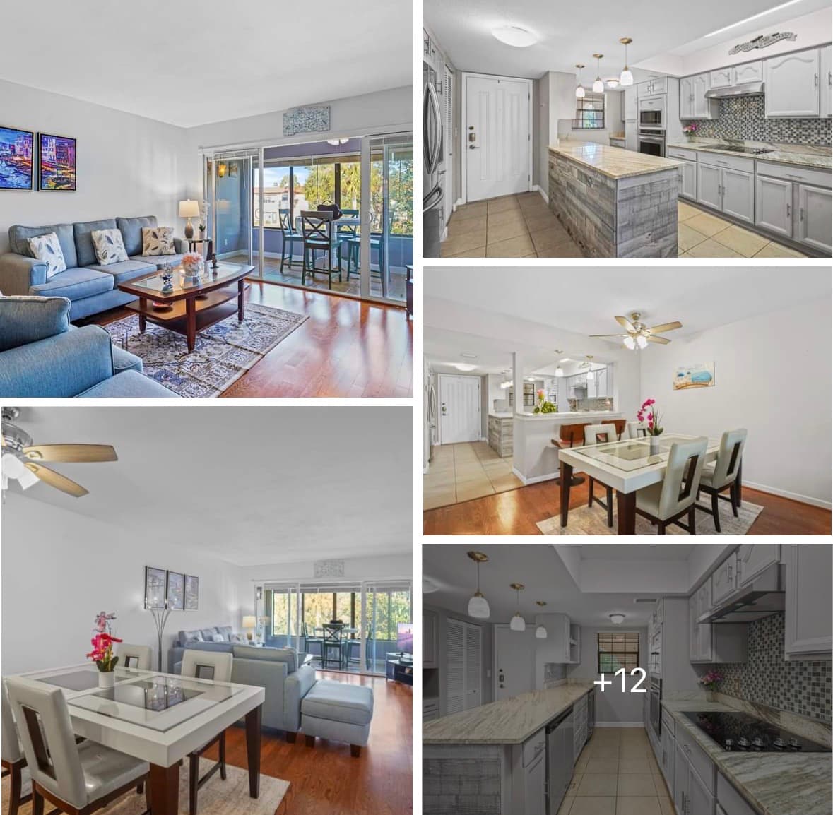 Light-filled 2BR apartment in Downtown Clearwater